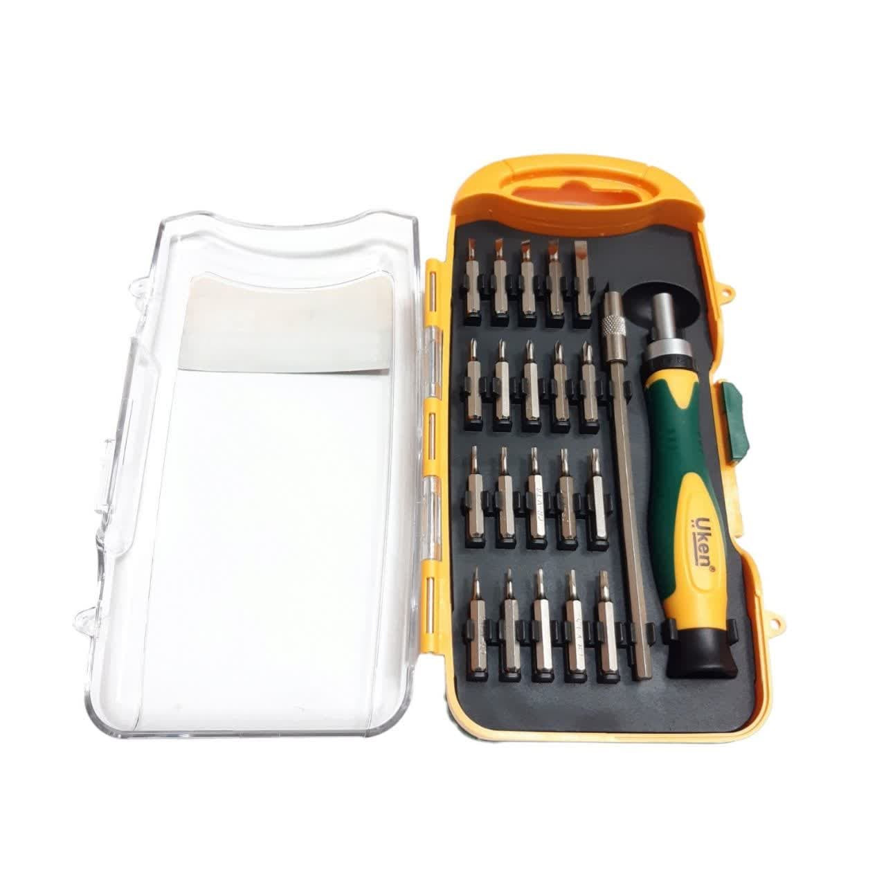 پیچ گوشتی موبایلی یوکن مدل U6008 مجموعه 22 عددی پیچ گوشتی موبایلی یوکن مدل U6008 مجموعه 22 عددی