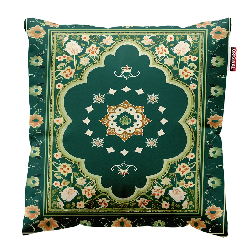 کوسن پاد آفرین مدل فرش و گلیم کد 25 سایز 40*40 سانتی متر