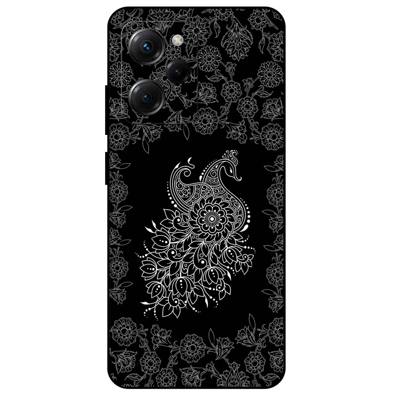 کاور مگافون طرح ققنوس مدل 7425 مناسب برای گوشی موبایل شیائومی Poco X5 Pro