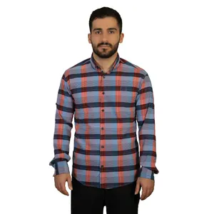 پیراهن آستین بلند مردانه مدل M3186