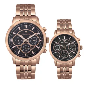 ست ساعت مچی عقربه ای زنانه و مردانه تلارو مدل T3071GS4414