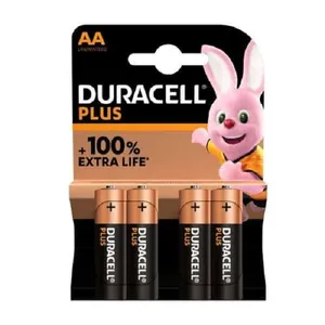 باتری قلمی دوراسل مدل  PLUS-LR6 MN1500 بسته 4 عددی