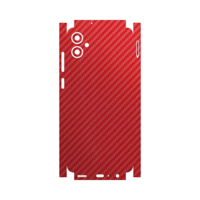 برچسب پوششی ماهوت مدل Red-Fiber-FullSkin مناسب برای گوشی موبایل سامسونگ Galaxy A05