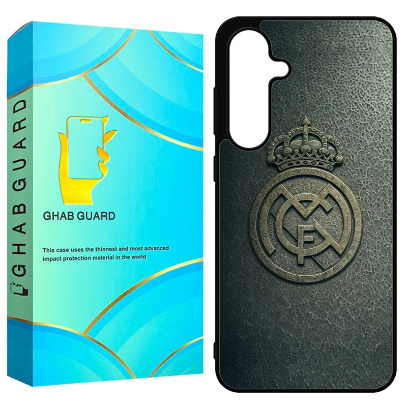 کاور قاب گارد طرح رئال مادرید مدل GS25FE مناسب برای گوشی موبایل سامسونگ Galaxy S25 FE 