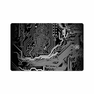 MAHOOT Black Printed Circuit Board Cover Sticker for Samsung Galaxy Tab S4 10.5 2018 T835