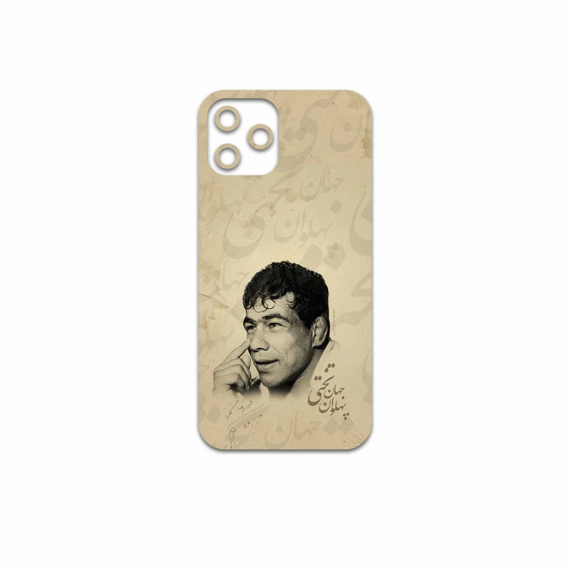 برچسب پوششی ماهوت مدل Gholamreza-Takhti مناسب برای گوشی موبایل اپل iPhone 12 Pro