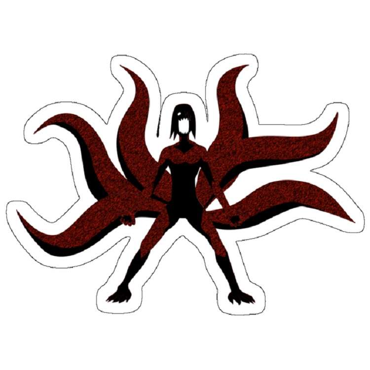 استیکر لپ تاپ مدل monster ninja