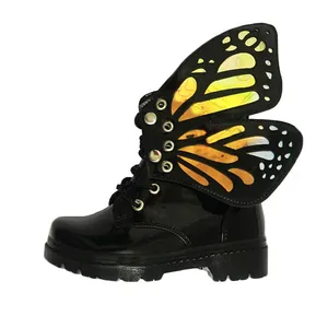نیم بوت دخترانه  مدل  TAK- butterfly