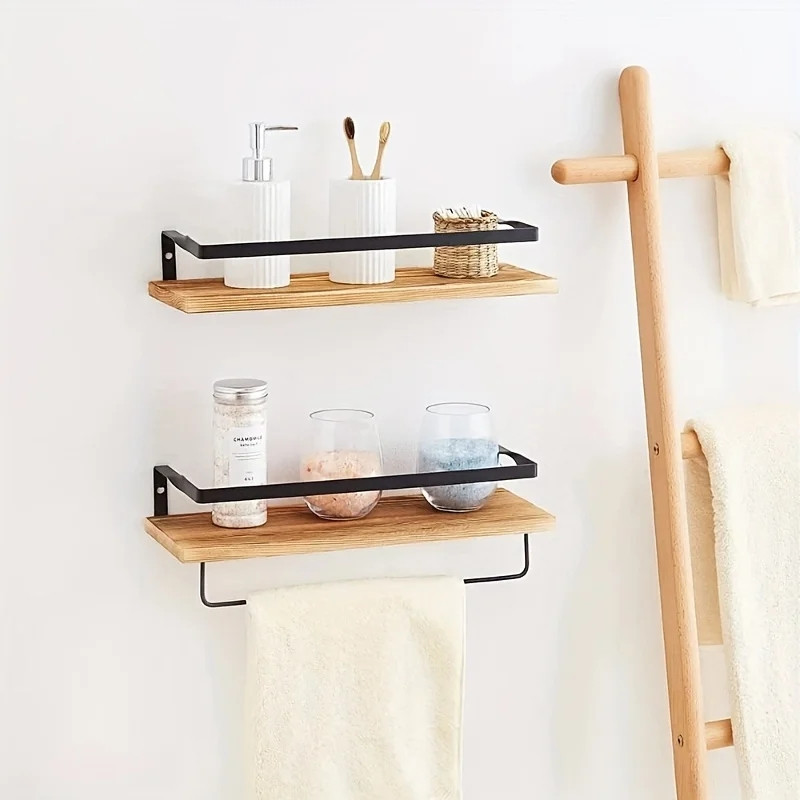 طبقه حمام مدل woody بسته 2 عددی