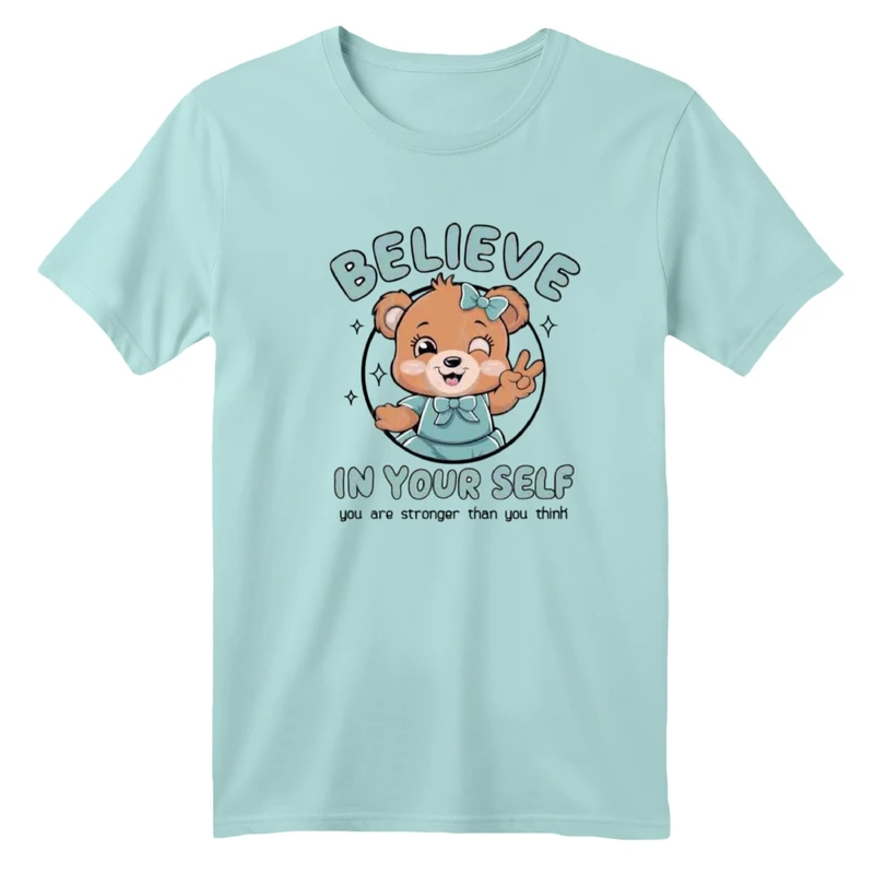 تی شرت آستین کوتاه بچگانه مدل خرس