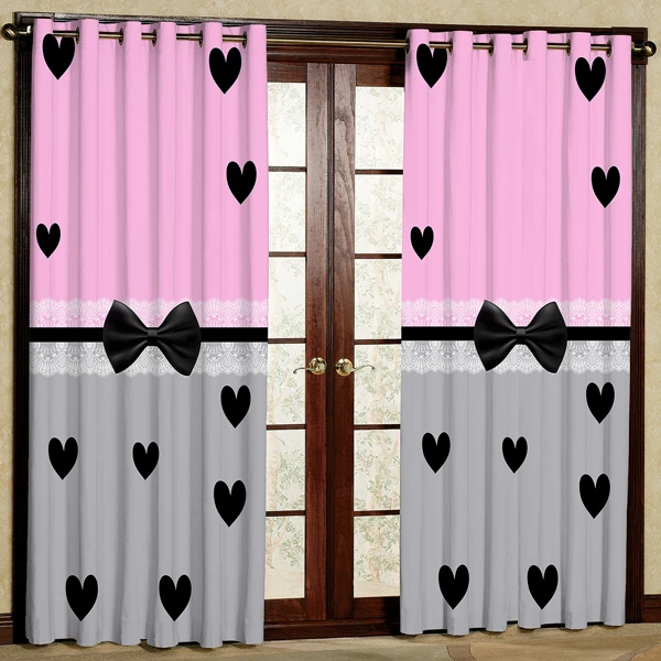 پرده مدل مخمل پانچی کد 7684 سایز 280x140 سانتی متر