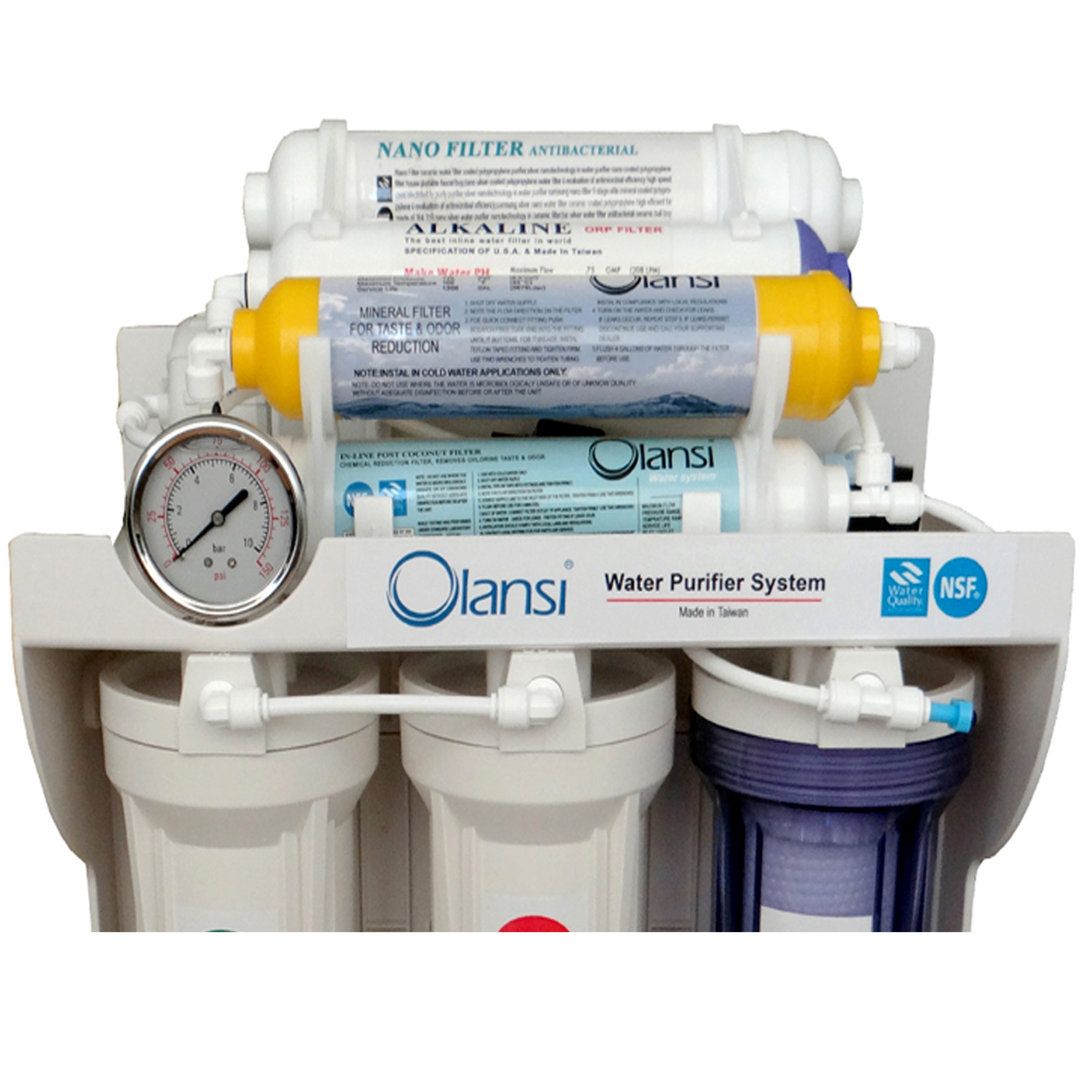 دستگاه تصفیه کننده آب اولانسی مدل RO-A930 به همراه فیلتر مجموعه 3 عددی