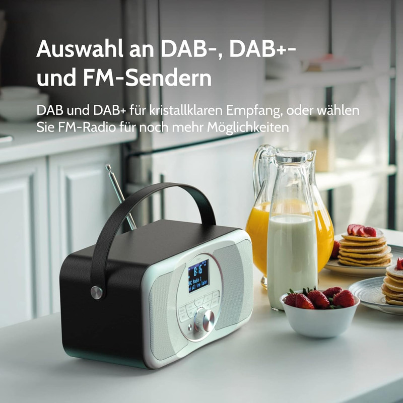 رادیو اسپیکر FM آی‌باکس مدل DAB دارای Bluetooth