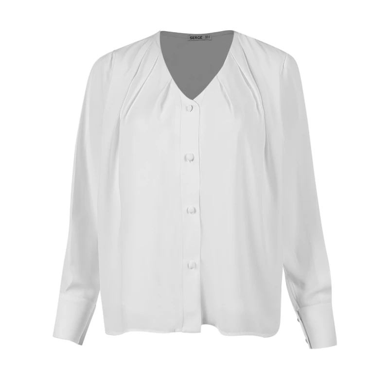 شومیز آستین بلند زنانه سرژه مدل 207351