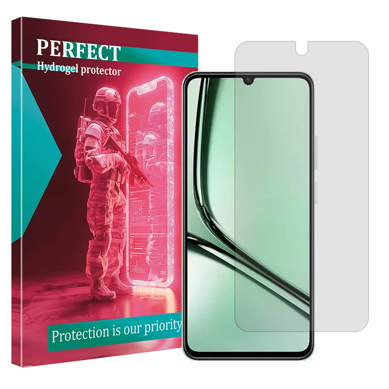 محافظ صفحه نمایش شفاف پرفکت مدل Tough مناسب برای گوشی موبایل ریلمی Note 60X