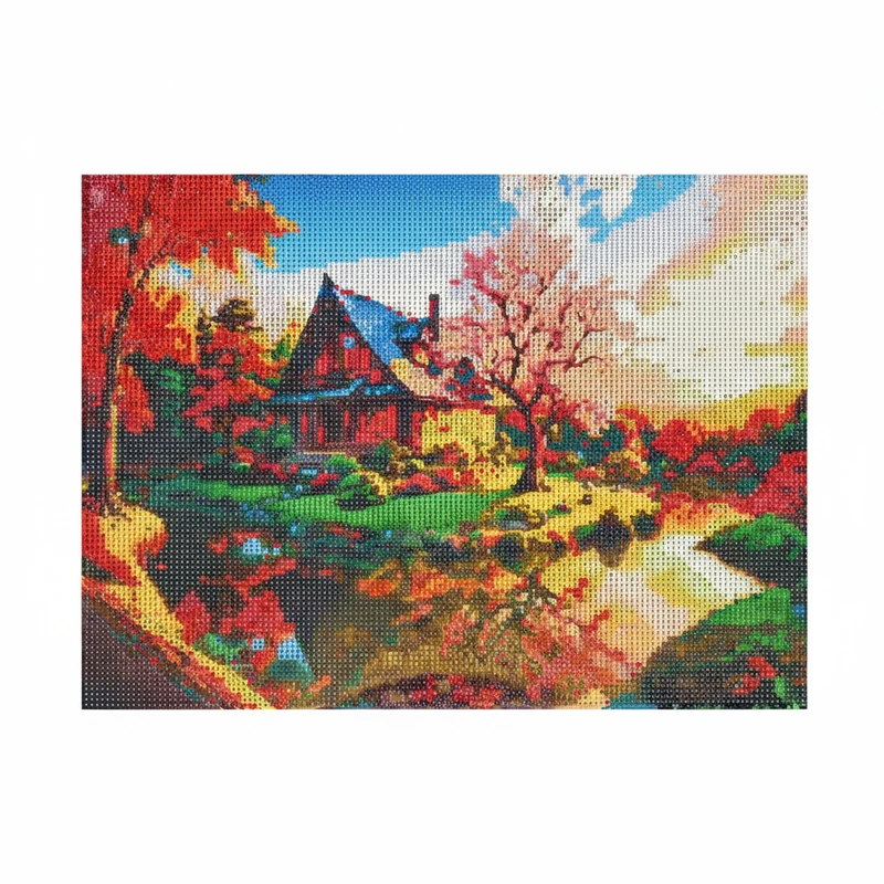 بازی آموزشی مدل تابلو نقاشی الماسی بزرگسال کد C3415