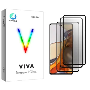 Junbo Viva Glass Ceramics Screen Protector For Xiaomi 11T Pro 5G 2107113SG Pack Of 3