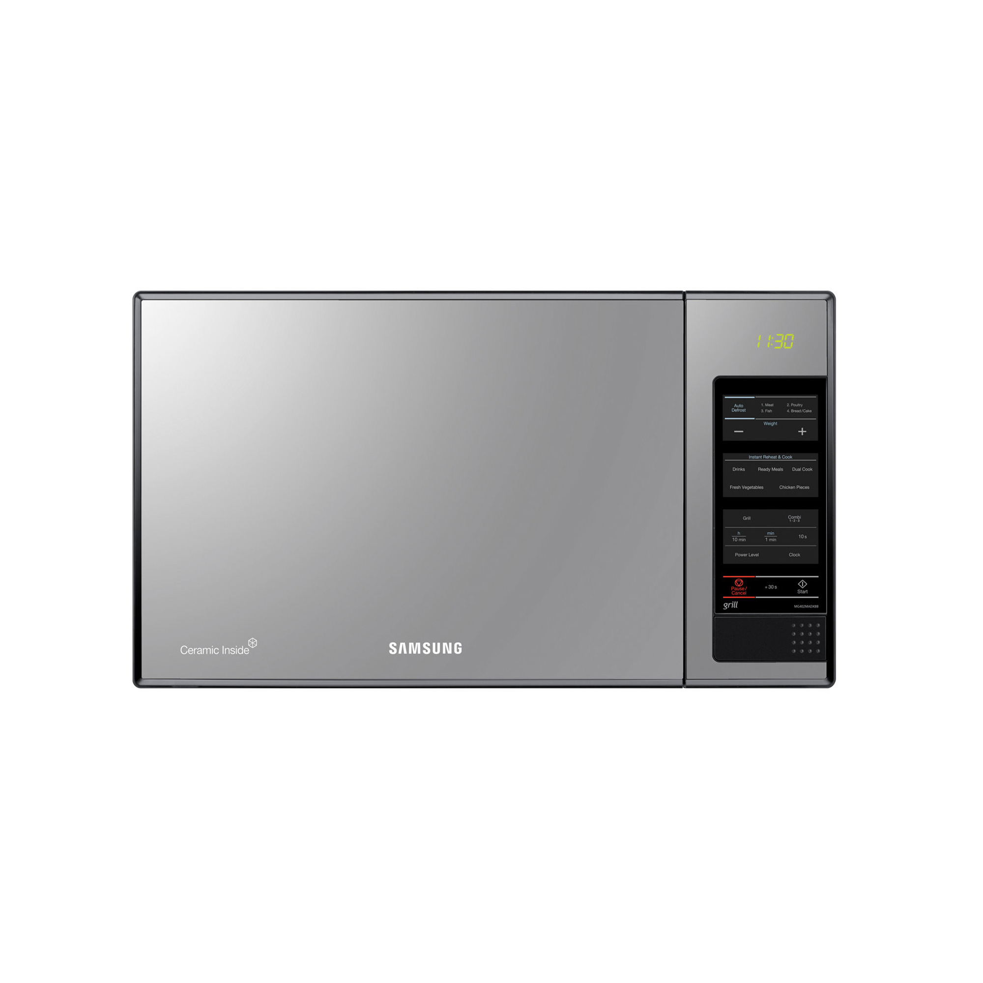 ماکروویو گریل دار سامسونگ مدل MG402MADXBB ظرفیت  40 لیتر