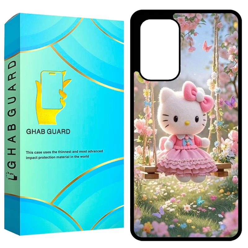 کاور قاب گارد طرح کیتی مدل GCHPA53 مناسب برای گوشی موبایل سامسونگ Galaxy A53 5G