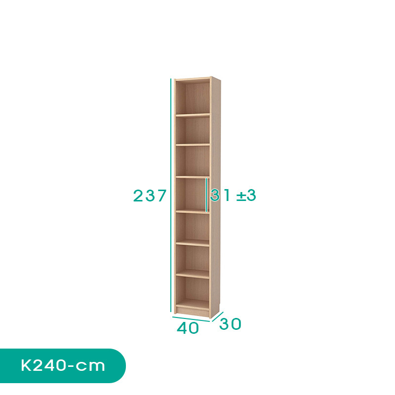 کتابخانه اسمردیس مدل K240 - MDF کتابخانه اسمردیس مدل K240 - MDF