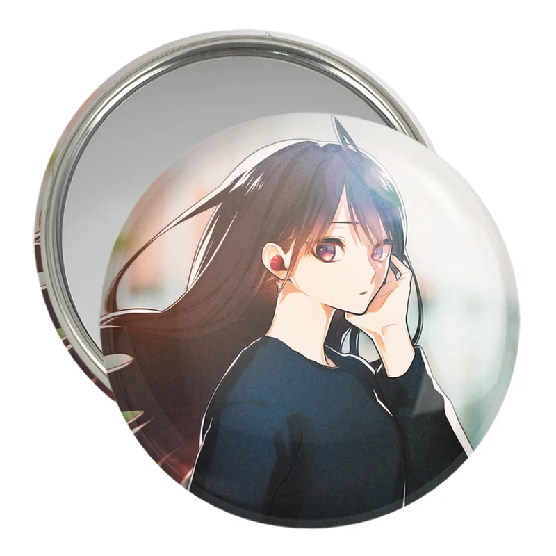 آینه جیبی خندالو مدل چیزورو انیمه کانوجواوکاری  کد 18195