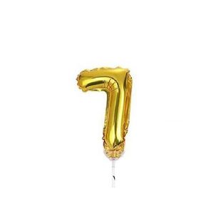 بادکنک فویلی مدل عدد روی کیک شماره 7 کد NH-1