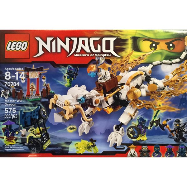لگو سری Ninjago مدل اژدهای استاد وو