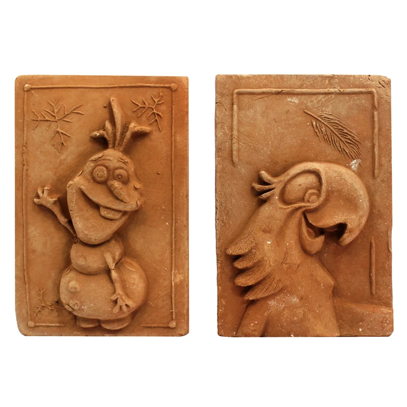 ست رنگ آمیزی سفالی کد 01-24 مجموعه 2 عددی