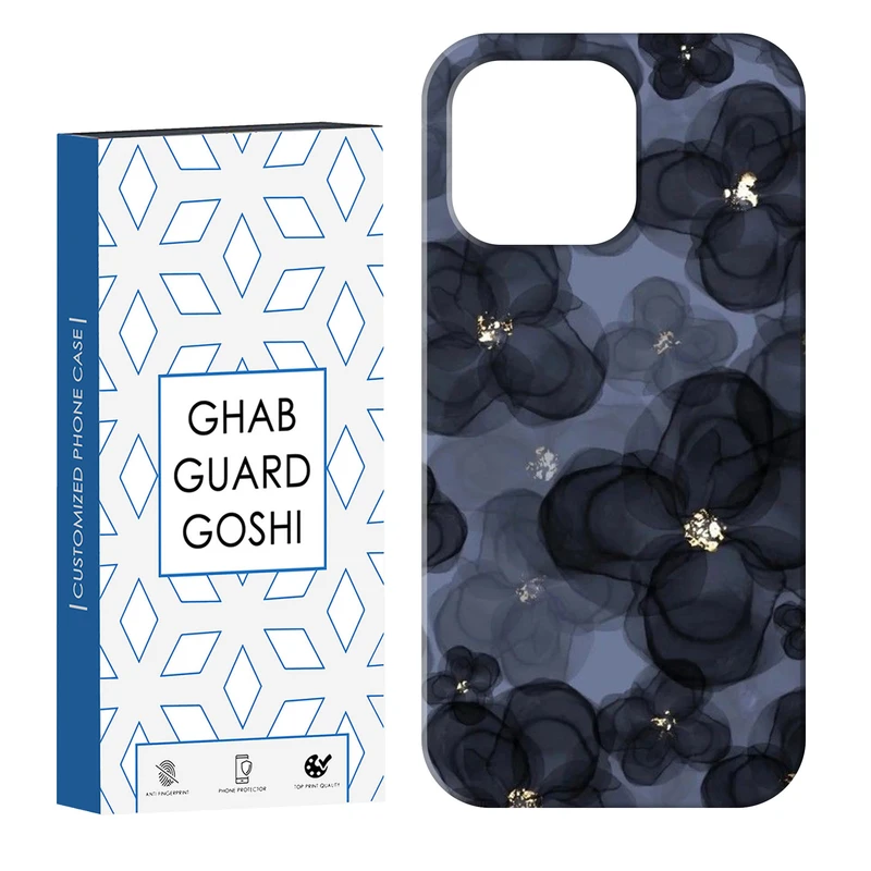 کاور قاب گارد گوشی طرح گل کد Dimo-185 مناسب برای گوشی موبایل اپل IPHONE 16 PRO   