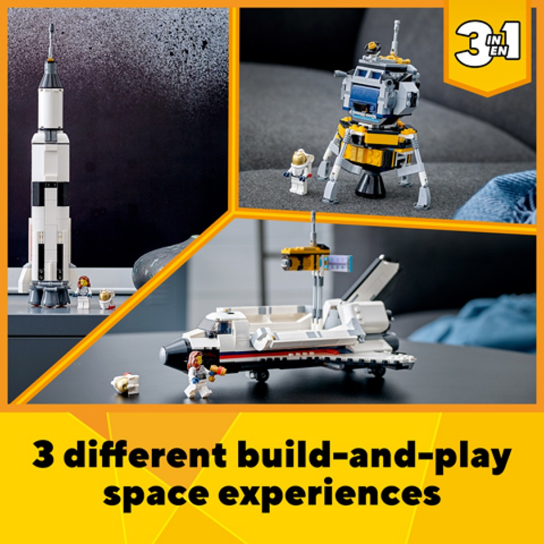 لگو مدل کریتور Space Shuttle Adventure  کد 31117