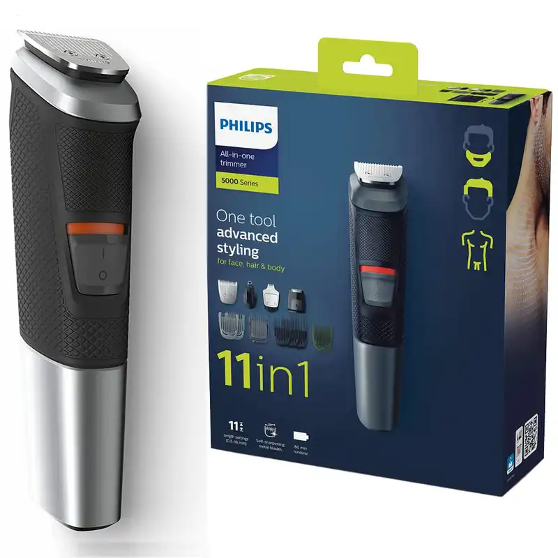 ست ماشین اصلاح موی صورت و بدن فیلیپس مدل MG 5730/33