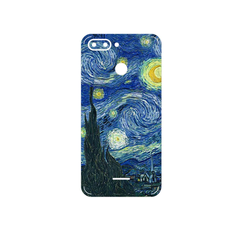 برچسب پوششی ماهوت مدل The Starry Night of van Gogh مناسب برای گوشی موبایل شیائومی Redmi 6
