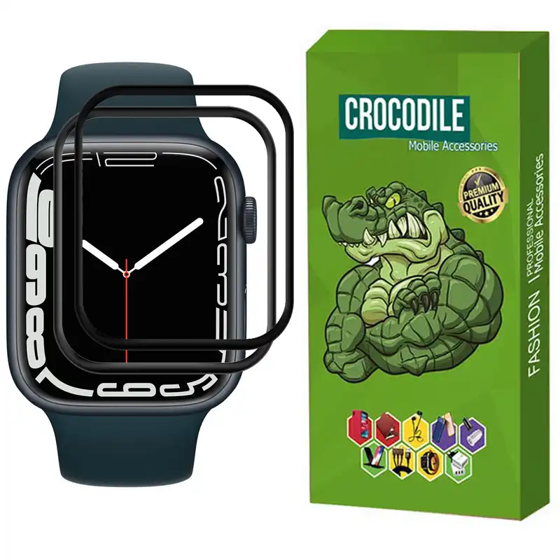 محافظ صفحه نمایش کروکودیل مدل C-PWM مناسب برای اپل واچ series 7 4