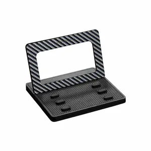 MAHOOT Mobile Phone and Tablet Stand Model 3 Glossy_Silver_Fiber