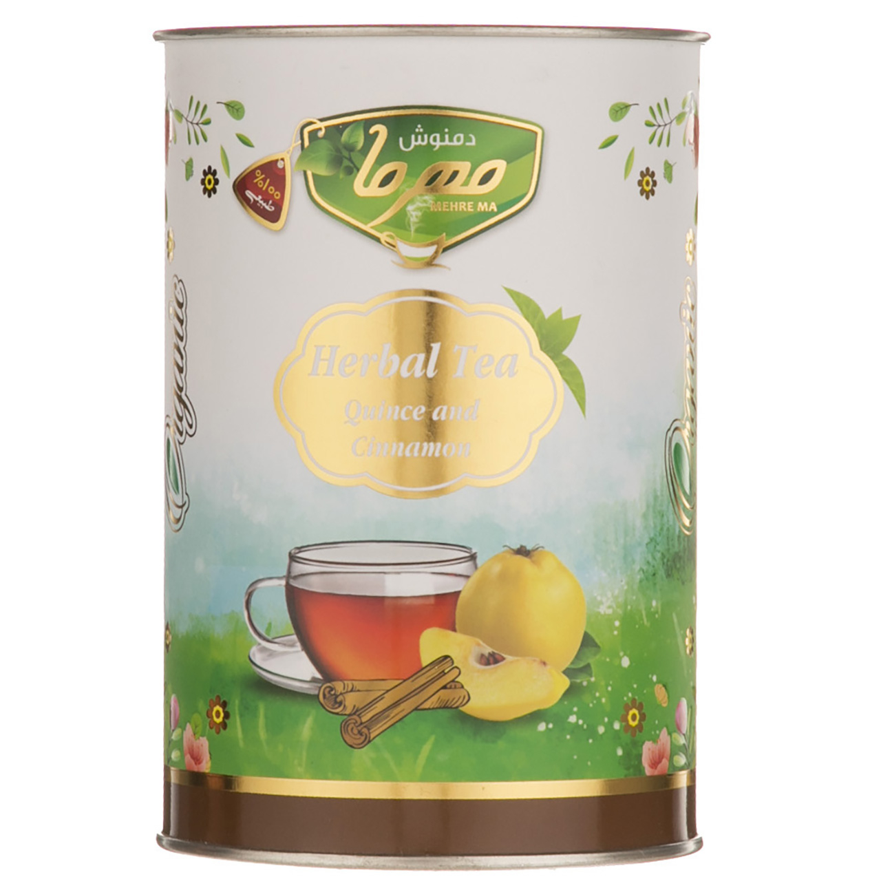 دمنوش به و دارچین مهرما مقدار 100 گرم