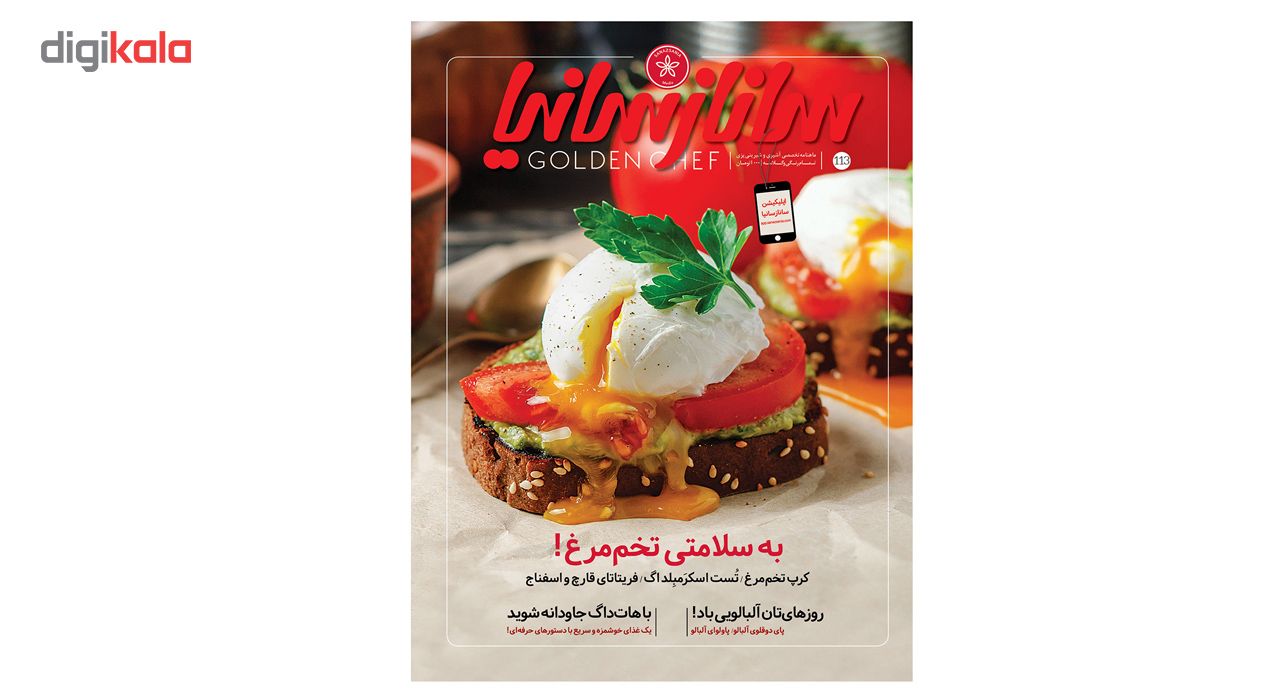 ماهنامه تخصصی آشپزی و شیرینی پزی ساناز سانیا شماره 113