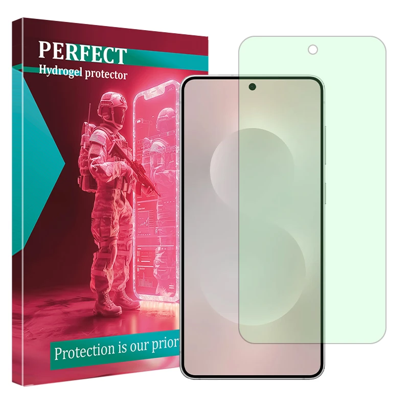 محافظ صفحه نمایش آنتی گرین پرفکت مدل Eye care مناسب برای گوشی موبایل سامسونگ Galaxy S25 Edge