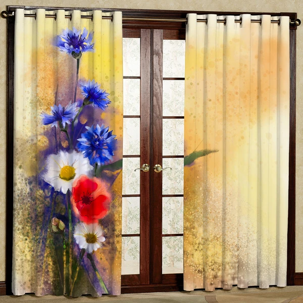 پرده مدل پانچی کد 6058 ابعاد 280x140 سانتی متر