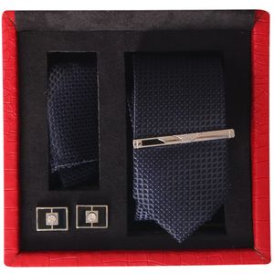 نقد و بررسی ست کراوات و دستمال جیب و گیره کراوات و دکمه سردست مردانه فرانکوفروزی مدل PJ-107775 توسط خریداران