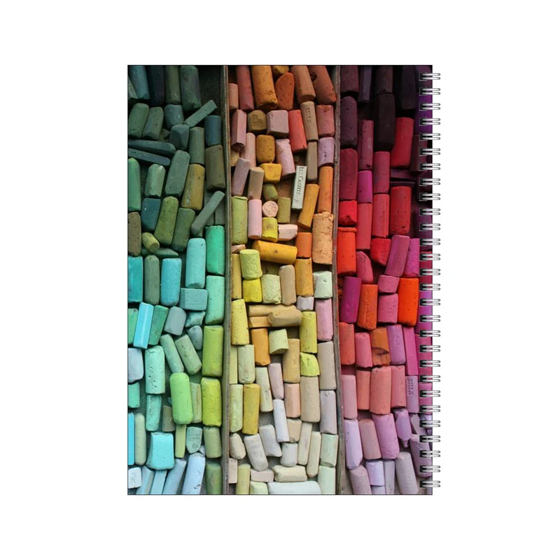 دفتر مشق 100 برگ بامبیلیپ طرح پاستل رنگی کد 8132667