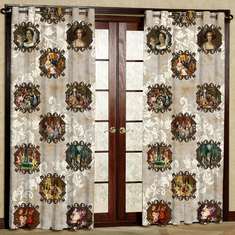 پرده مدل مخمل پانچی کد 4635 سایز 200x140 سانتی متر