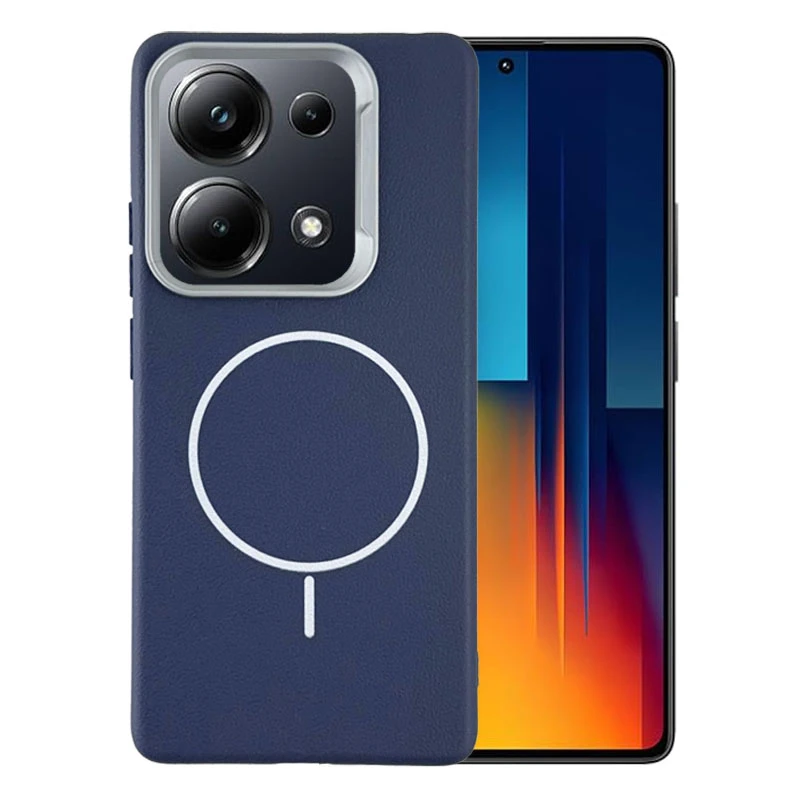 کاور مانستر مدل MagLeather مناسب برای گوشی موبایل شیائومی Redmi Note 13 Pro 4G / Poco M6 Pro 4G