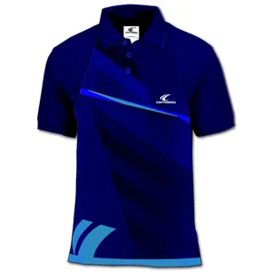 پولوشرت آستین کوتاه مدل Navy Blue 4-4 سایز L
