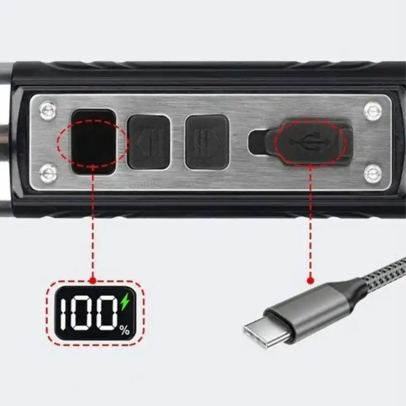 چراغ قوه دستی زینگارو مدل uv-s87