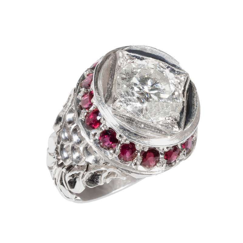 انگشتر نقره مردانه مدل 22046