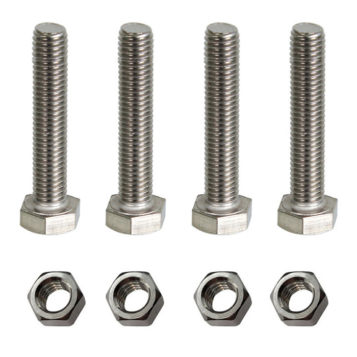 پیچ و مهره مدل Hex-12-60 مجموعه 8 عددی