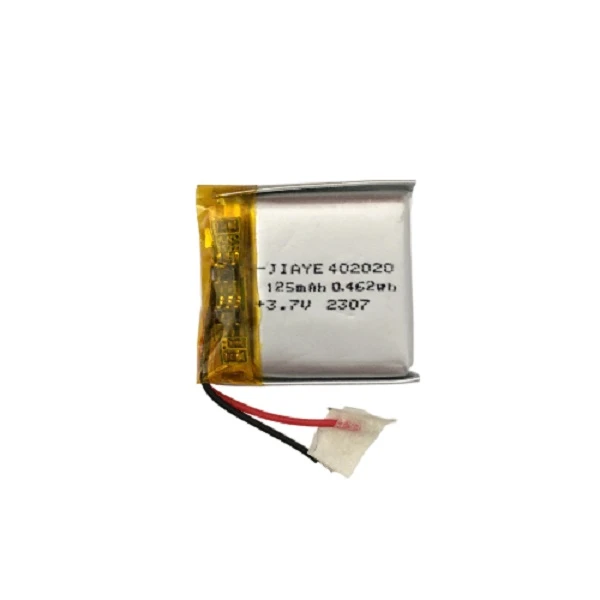 باتری لیتیومی مدل 402020 ظرفیت 125 میلی آمپر ساعت