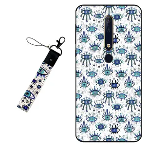 Megafone Devil eye 6464 Cover for Nokia 6.1 With Wrist strap