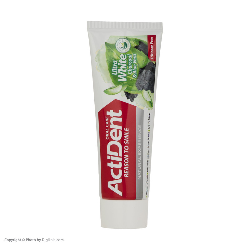 خمیر دندان اکتیدنت مدل Ultra White وزن 100 گرم