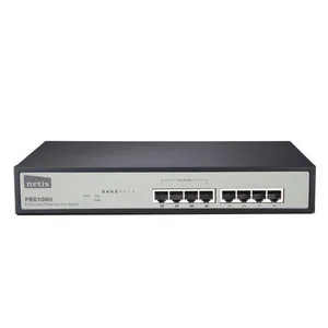 سوییچ  8 پورت غیر مدیریتی POE نتیس مدل PE6108H